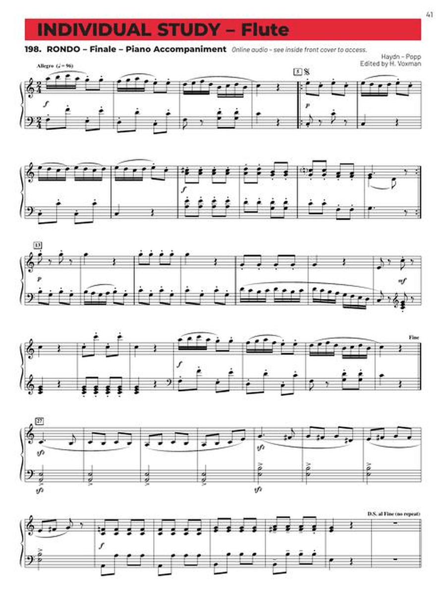 Essential Elements for Band – Flute Book 2 with EEi Concert Band Methods scores gallery preview page 6