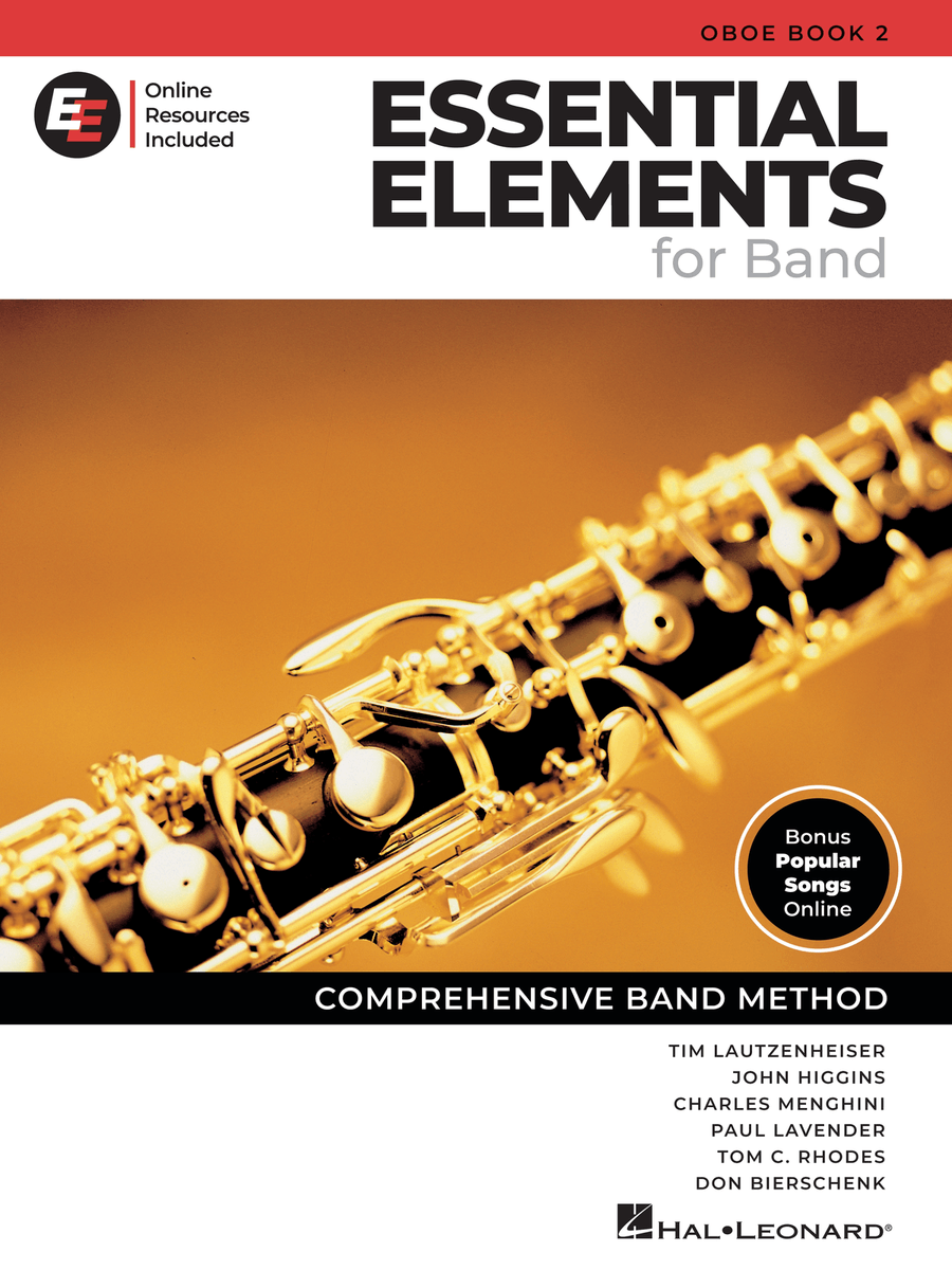 Essential Elements for Band – Oboe Book 2 with EEi Concert Band Methods scores gallery preview page 1