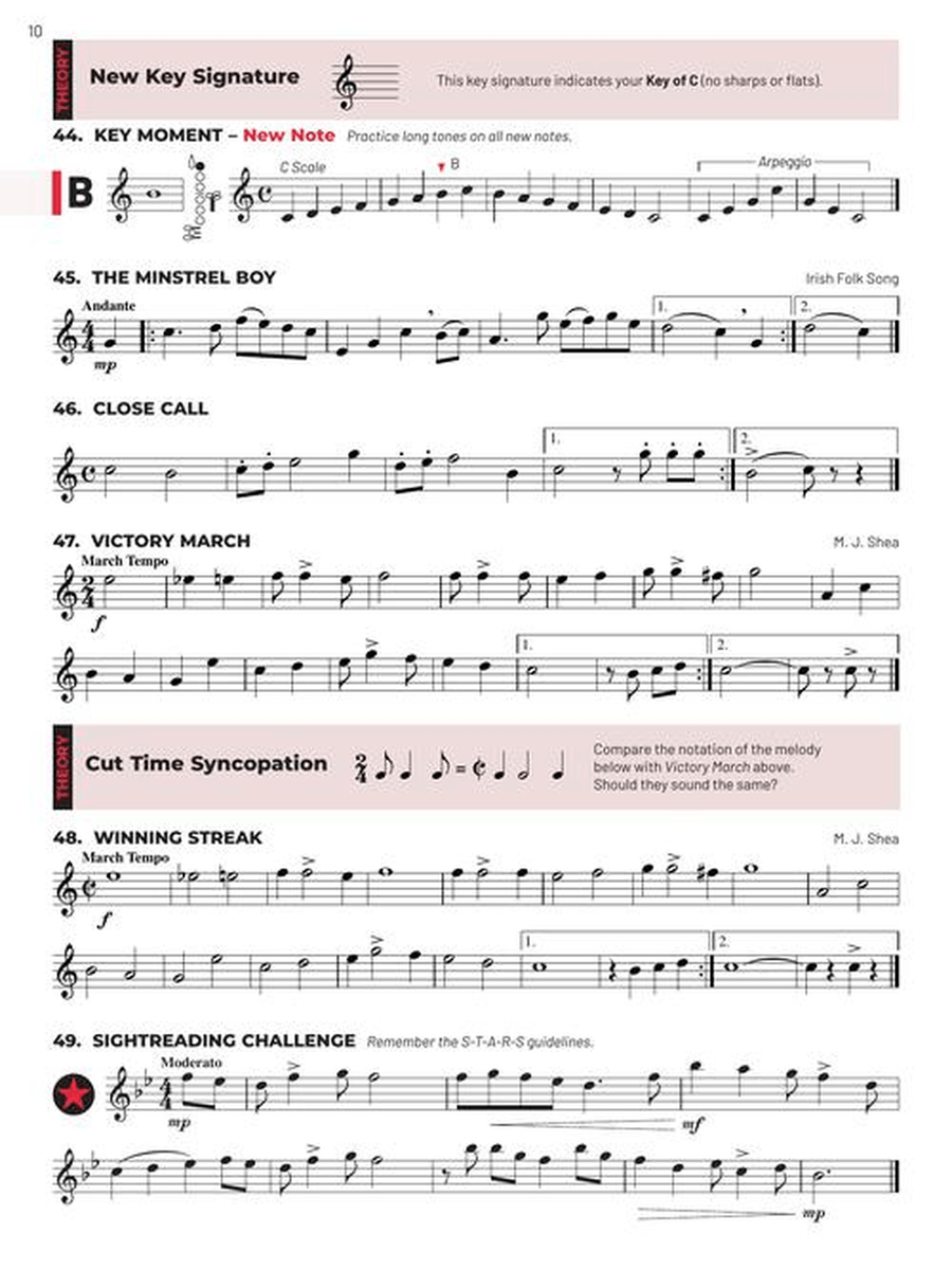Essential Elements for Band – Oboe Book 2 with EEi Concert Band Methods scores gallery preview page 4