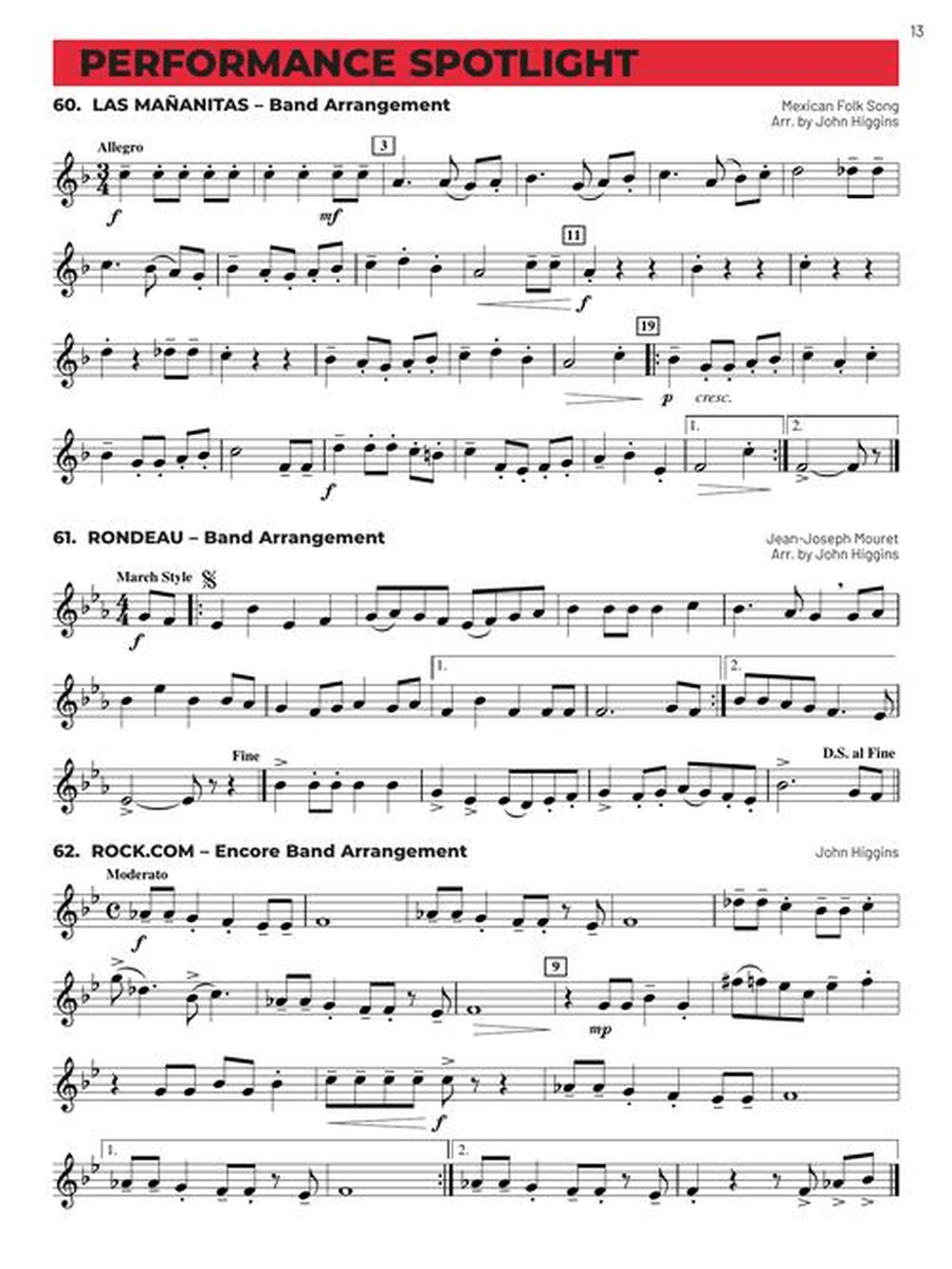 Essential Elements for Band – Oboe Book 2 with EEi Concert Band Methods scores gallery preview page 5