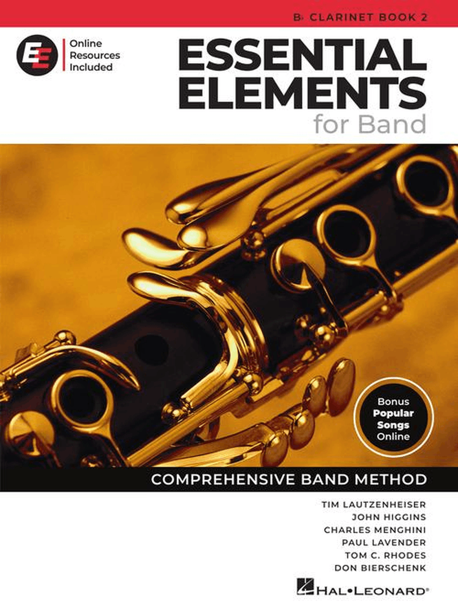Essential Elements for Band – Bb Clarinet Book 2 with EEi Concert Band Methods scores gallery preview page 2