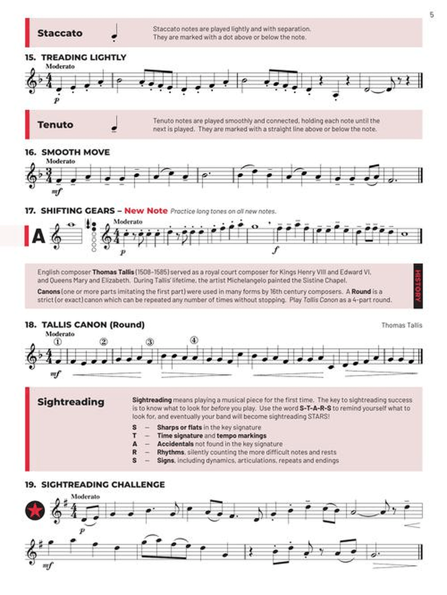 Essential Elements for Band – Bb Clarinet Book 2 with EEi Concert Band Methods scores gallery preview page 3
