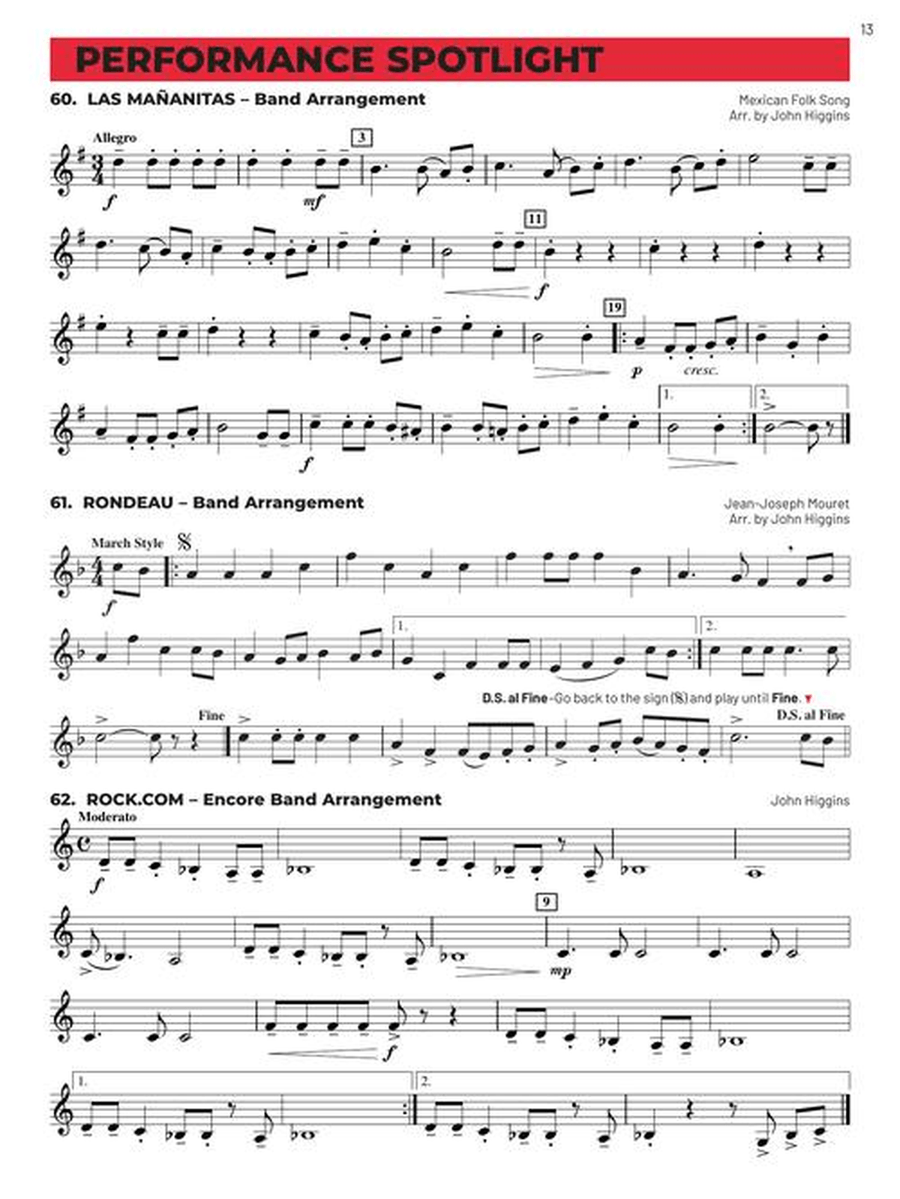 Essential Elements for Band – Bb Clarinet Book 2 with EEi Concert Band Methods scores gallery preview page 5
