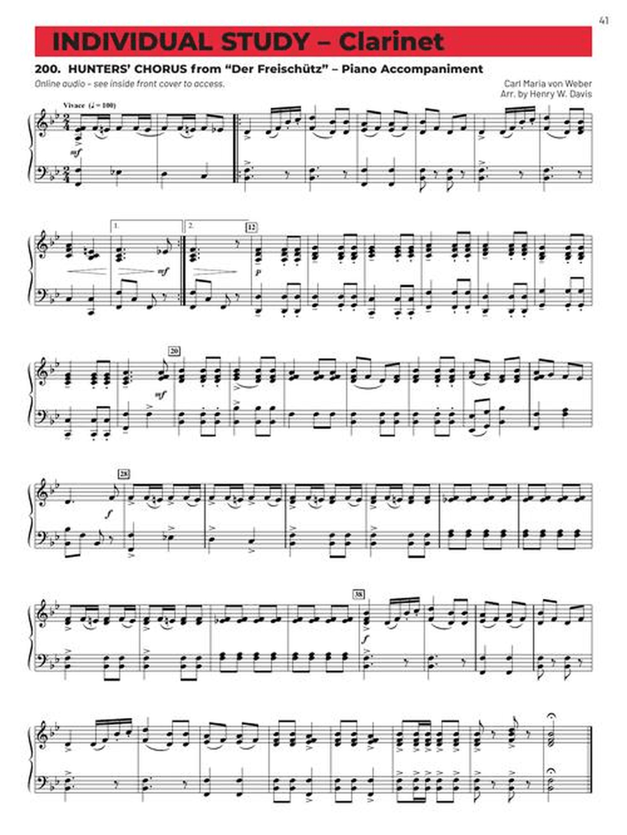 Essential Elements for Band – Bb Clarinet Book 2 with EEi Concert Band Methods scores gallery preview page 6