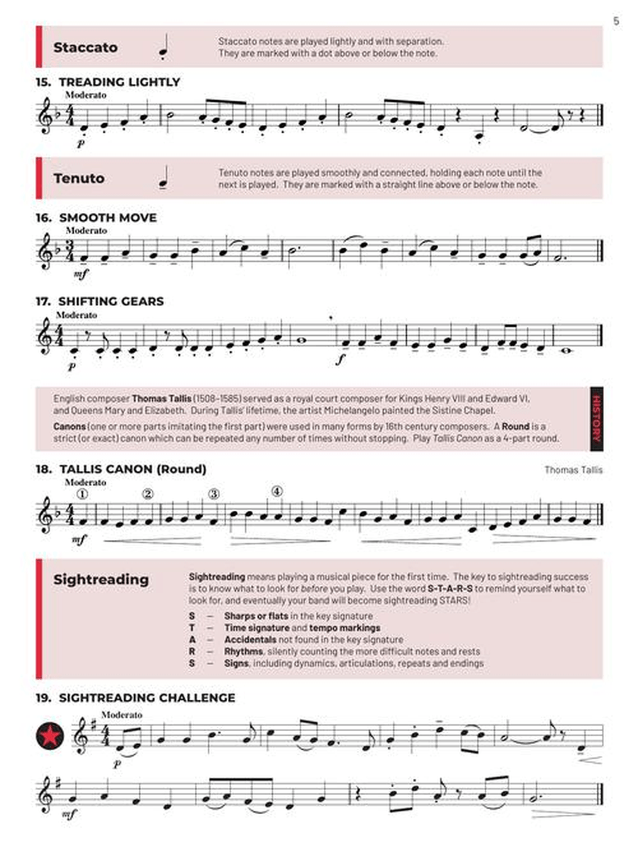 Essential Elements for Band – Bb Bass Clarinet Book 2 with EEi Concert Band Methods scores gallery preview page 3