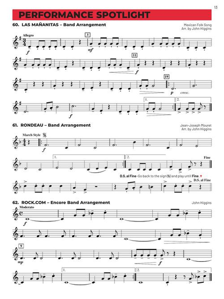 Essential Elements for Band – Bb Bass Clarinet Book 2 with EEi Concert Band Methods scores gallery preview page 5