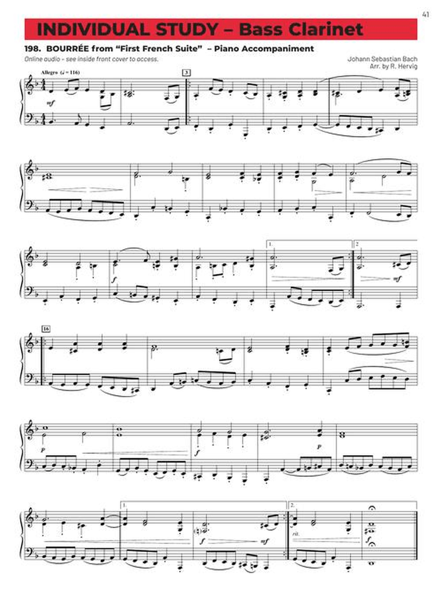 Essential Elements for Band – Bb Bass Clarinet Book 2 with EEi Concert Band Methods scores gallery preview page 6