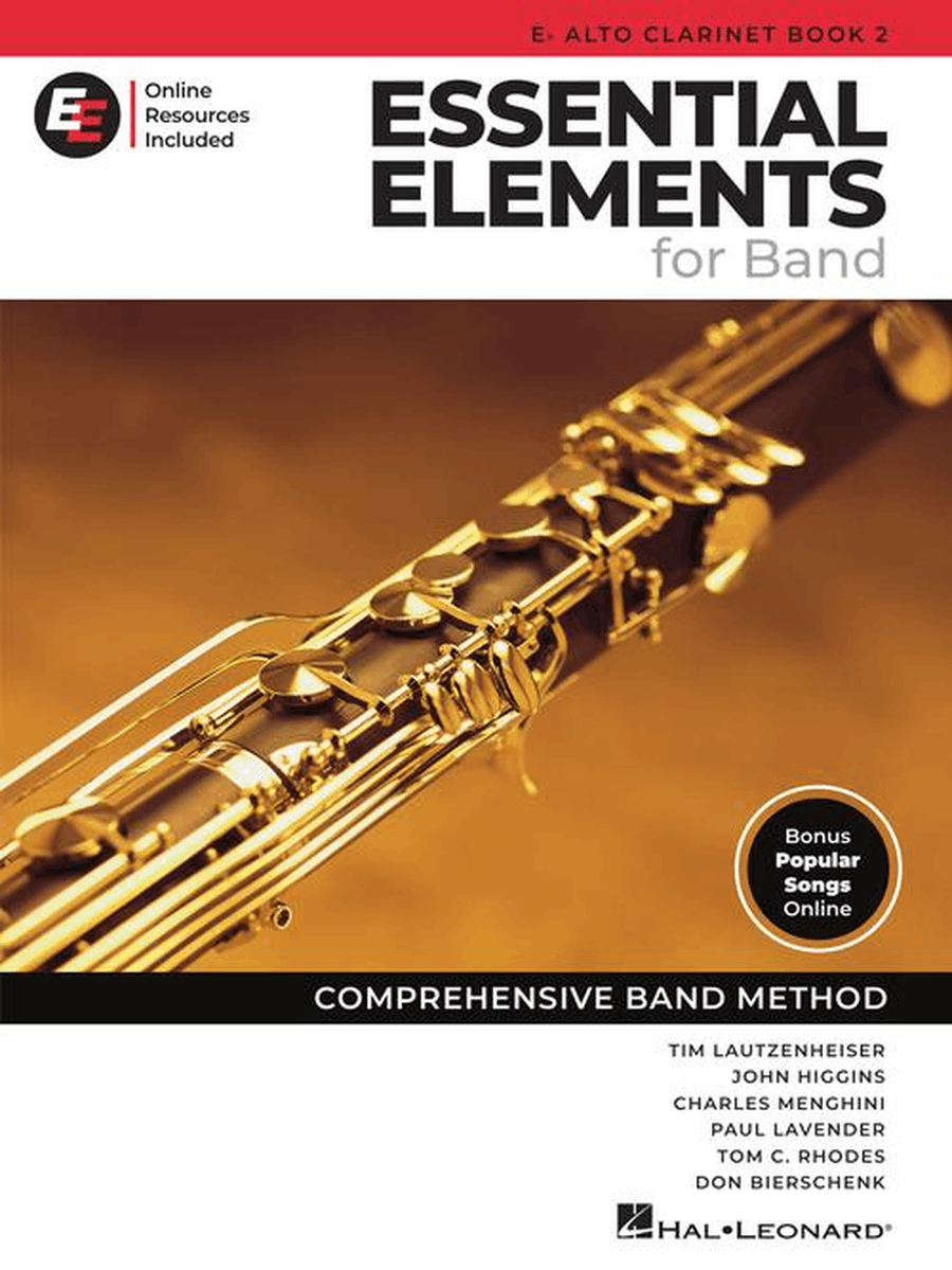 Essential Elements for Band – Bb Alto Clarinet Book 2 with EEi Concert Band Methods scores gallery preview page 2