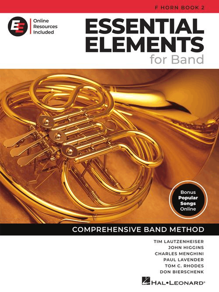 Essential Elements for Band – F Horn Book 2 with EEi Concert Band Methods scores gallery preview page 2