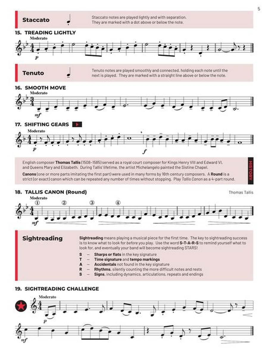 Essential Elements for Band – F Horn Book 2 with EEi Concert Band Methods scores gallery preview page 3