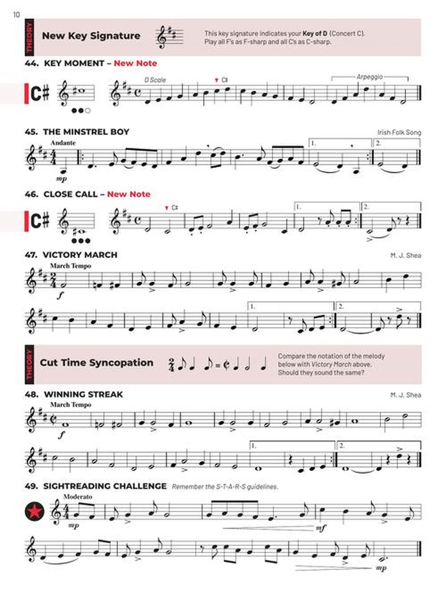 Essential Elements for Band – Baritone T.C. Book 2 with EEi Concert Band Methods scores gallery preview page 4