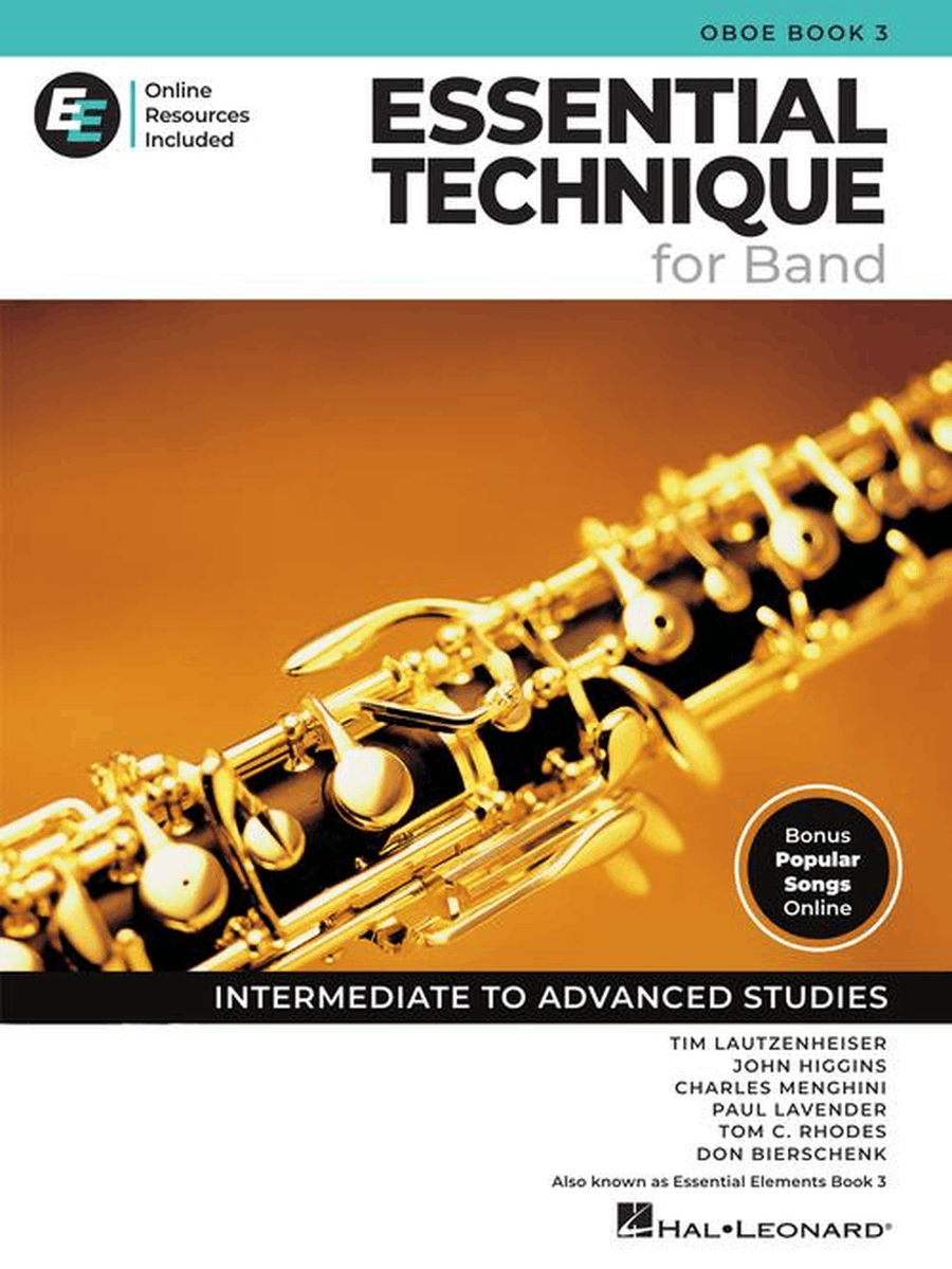 Essential Technique for Band – Oboe Book 3 with Online Resources Concert Band Methods scores gallery preview page 2