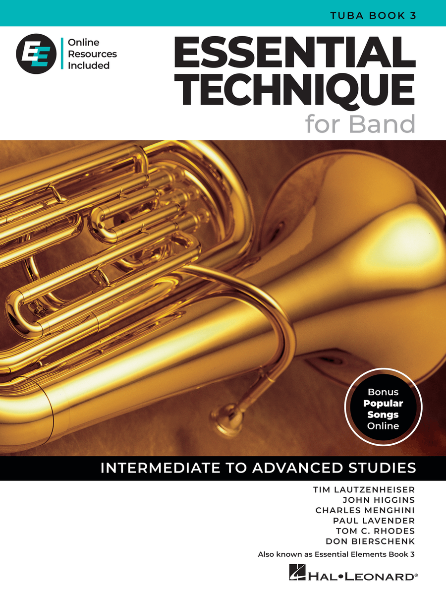 Essential Technique for Band – Tuba Book 3 with Online Resources Concert Band Methods scores gallery preview page 1