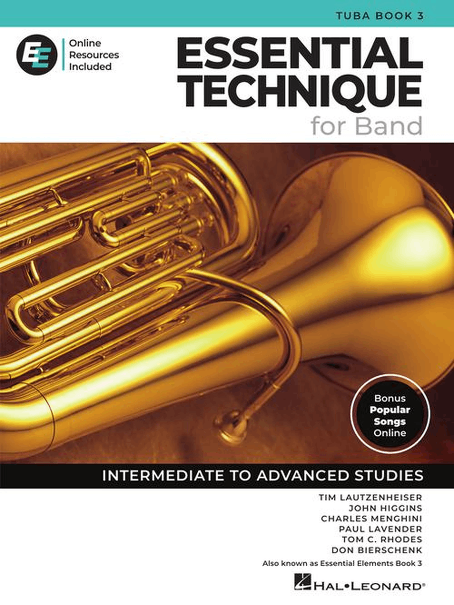 Essential Technique for Band – Tuba Book 3 with Online Resources Concert Band Methods scores gallery preview page 2