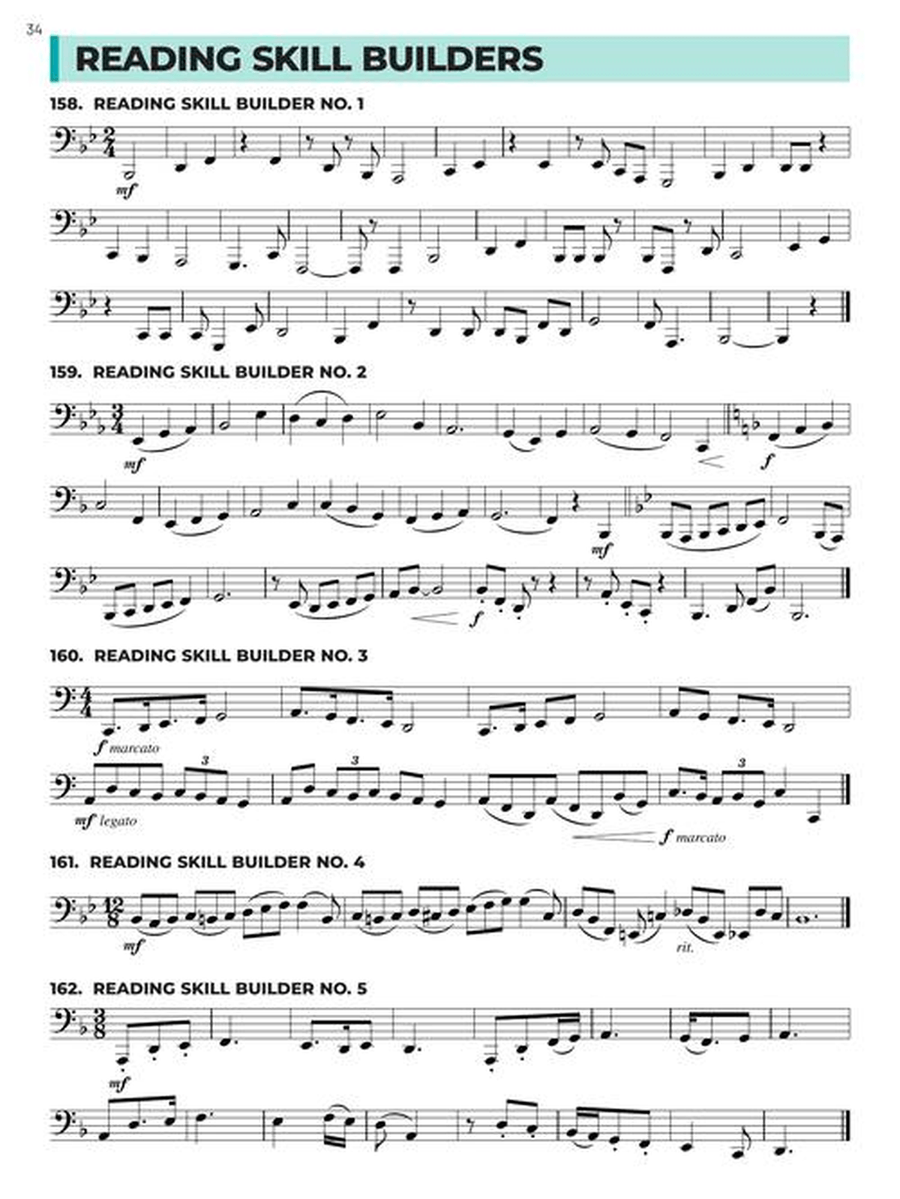 Essential Technique for Band – Tuba Book 3 with Online Resources Concert Band Methods scores gallery preview page 6