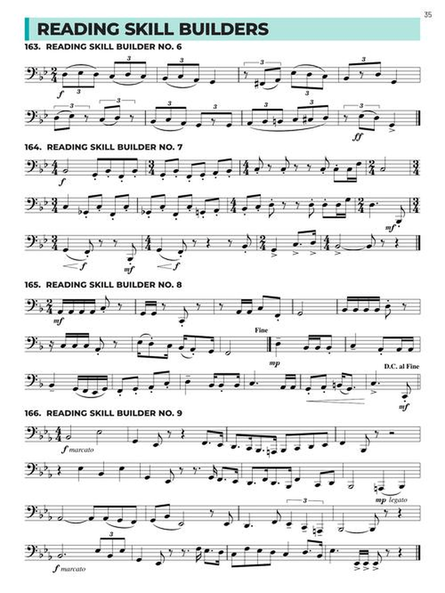Essential Technique for Band – Tuba Book 3 with Online Resources Concert Band Methods scores gallery preview page 7