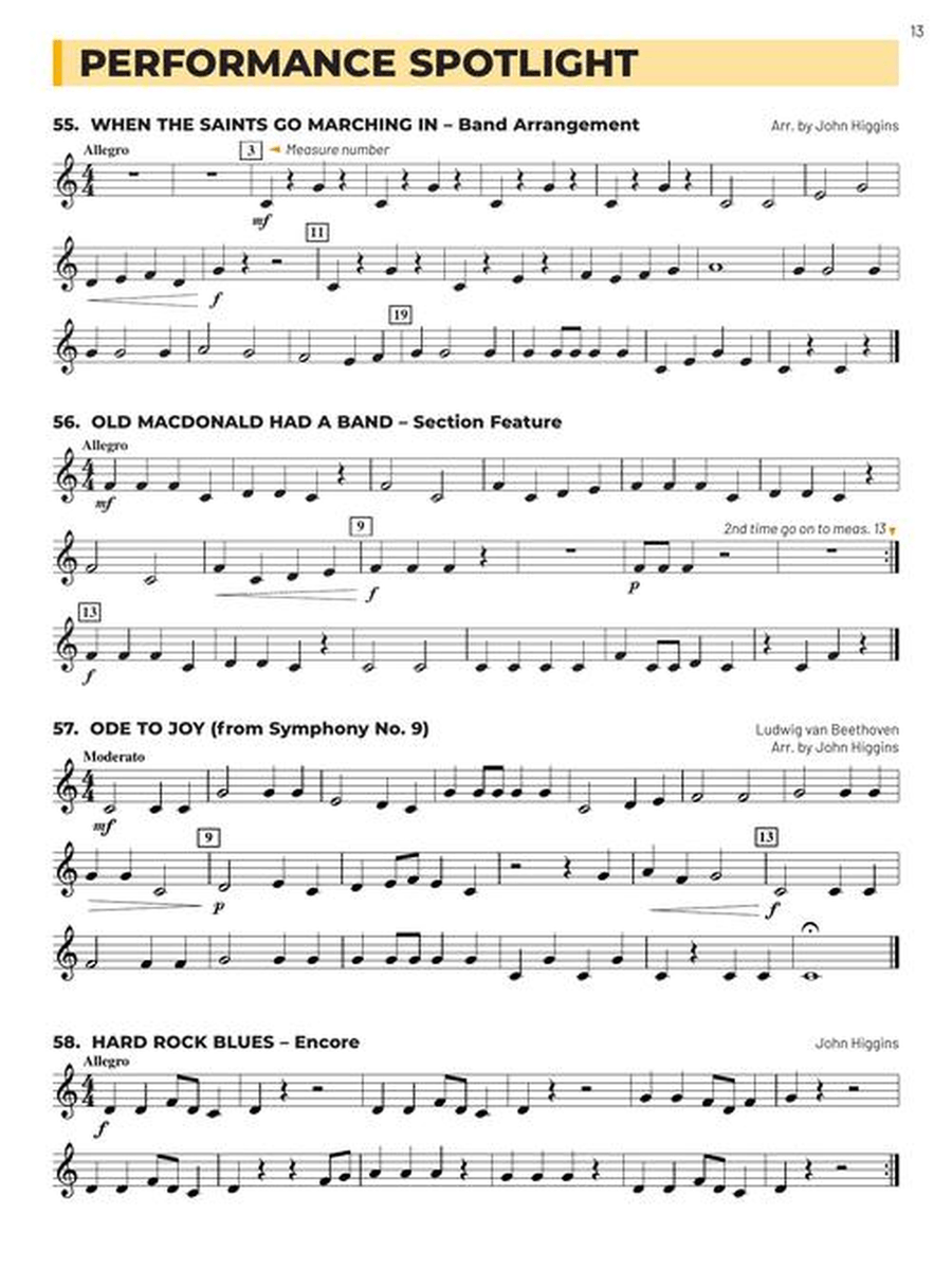 Essential Elements for Band – Bb Bass Clarinet with Online Resources Concert Band Methods scores gallery preview page 5