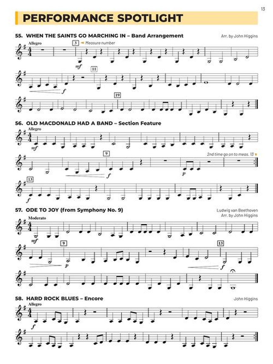 Essential Elements for Band – Eb Alto Clarinet Book 1 with Online Resources Concert Band Methods scores gallery preview page 5