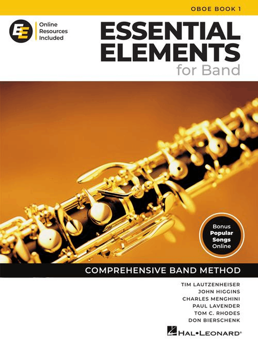 Essential Elements for Band – Oboe Book 1 with Online Resources Concert Band Methods scores gallery preview page 2
