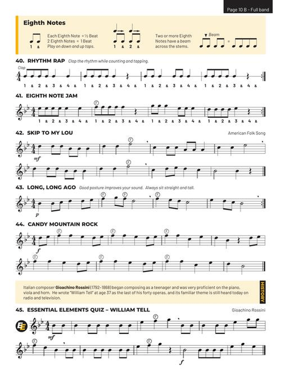 Essential Elements for Band – Oboe Book 1 with Online Resources Concert Band Methods scores gallery preview page 6
