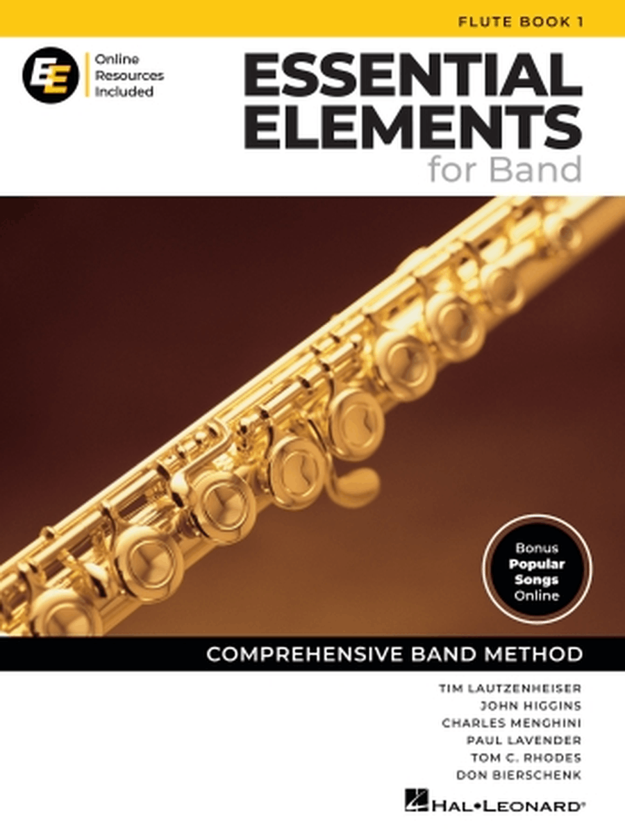 Essential Elements for Band – Flute Book 1 with Online Resources Concert Band Methods scores gallery preview page 1