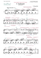 Burgmüller: 25 Etudes Op. 100 (music analysis) Piano Method scores gallery preview page 5