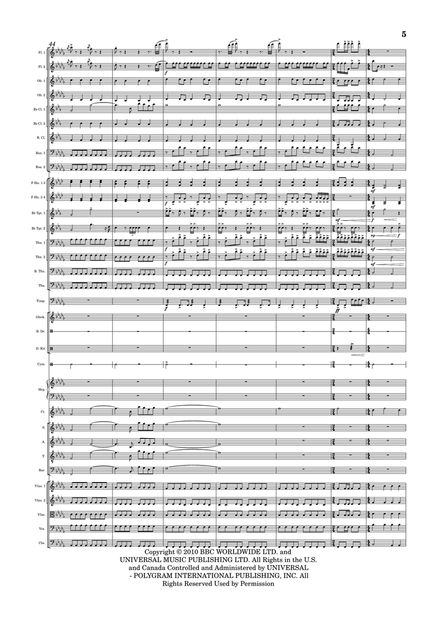 Vale Decem Vale Decem Full Orchestra scores gallery preview page 5
