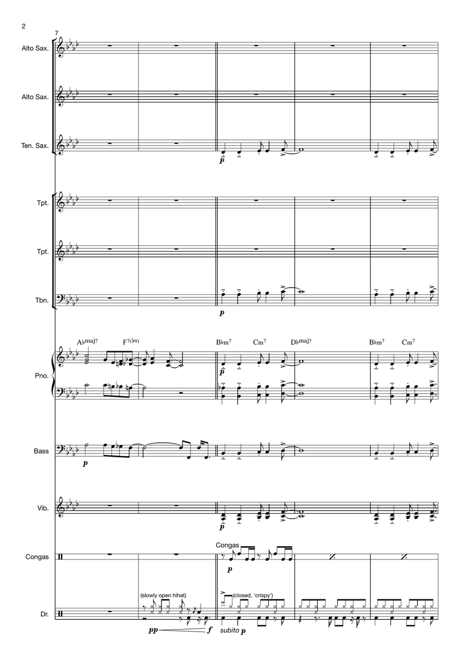 Strasbourg / St. Denis Strasbourg / St. Denis Jazz Ensemble scores gallery preview page 2
