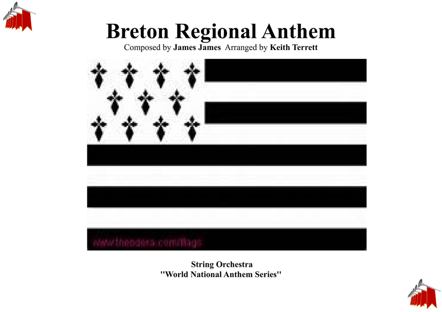 Breton Regional Anthem for String Orchestra String Orchestra scores gallery preview page 1