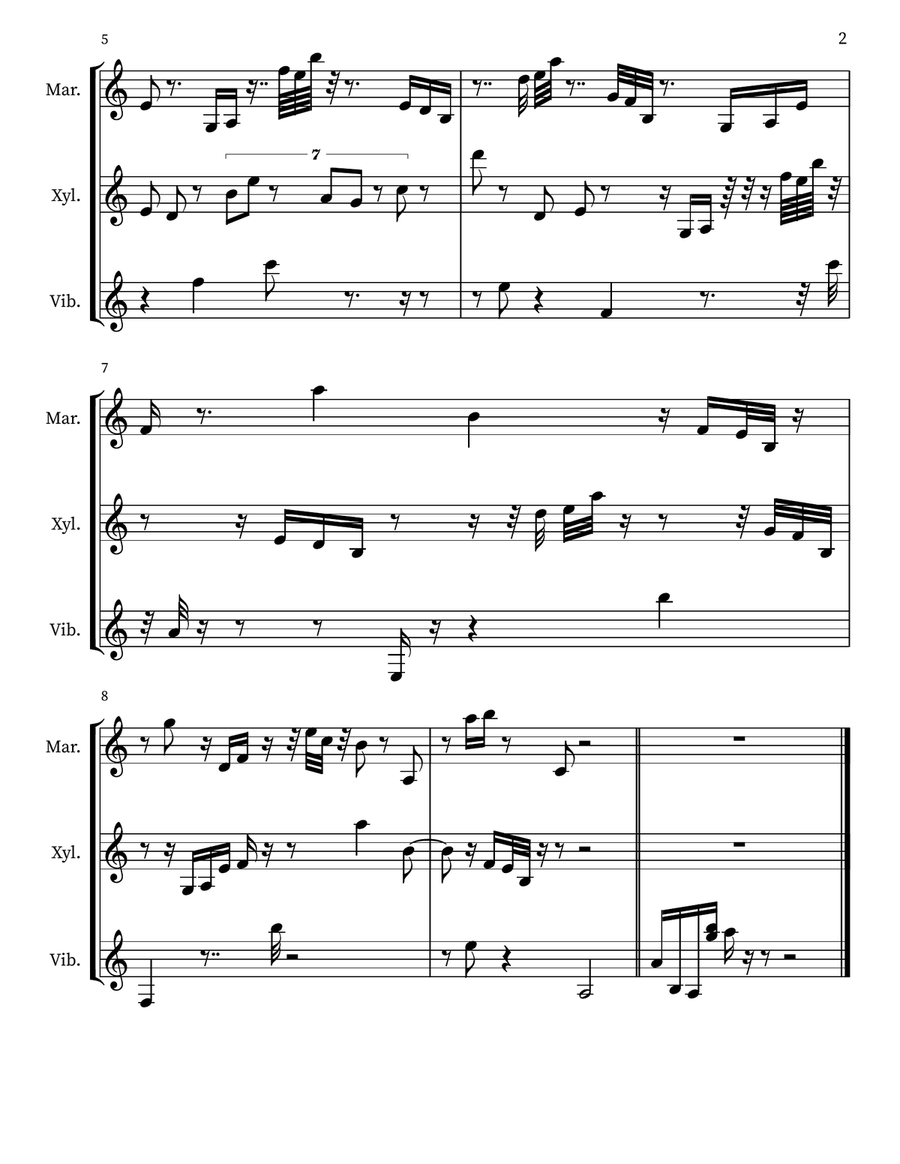 Game 10 Game 10 Small Ensemble scores gallery preview page 2