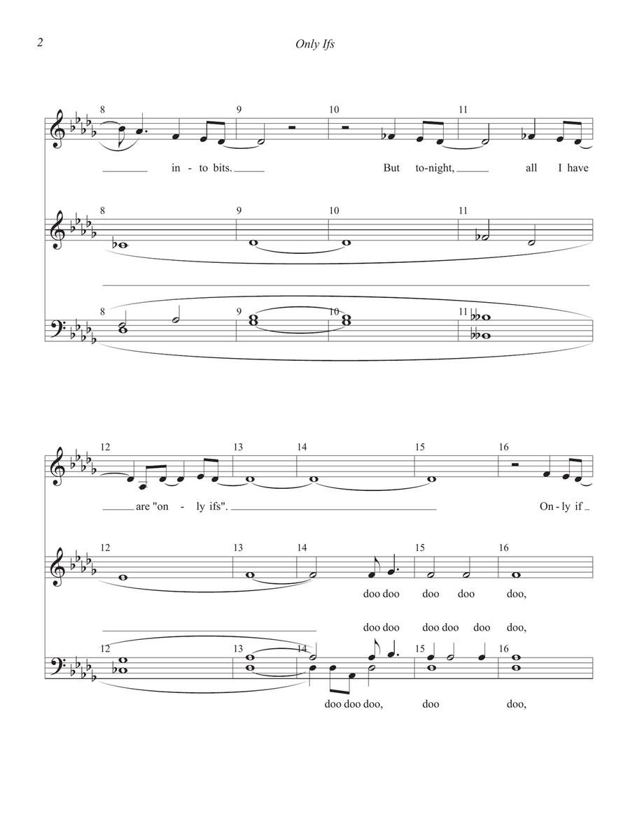 Only Ifs 4-Part scores gallery preview page 2