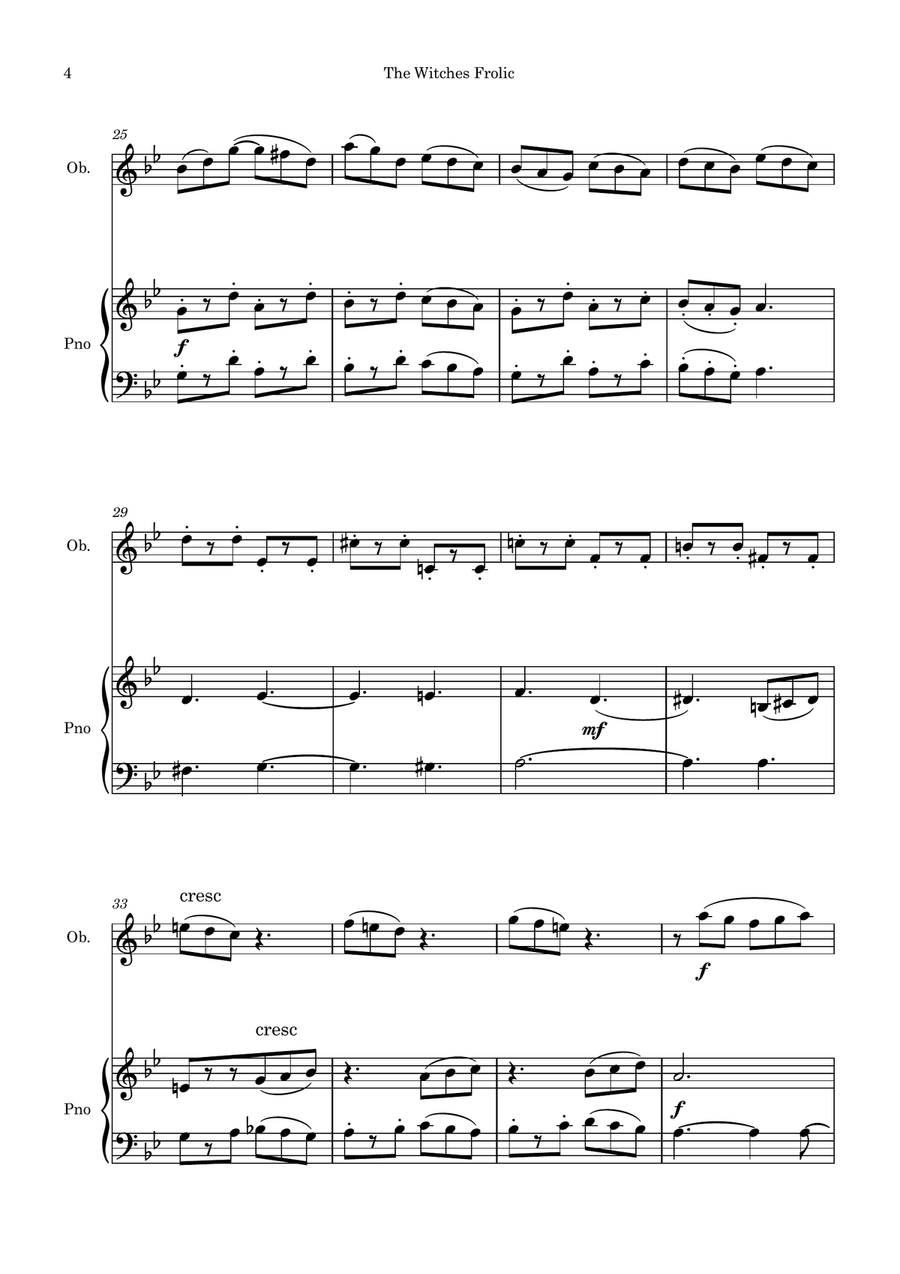 The Witches Frolic The Witches Frolic Piano scores gallery preview page 4