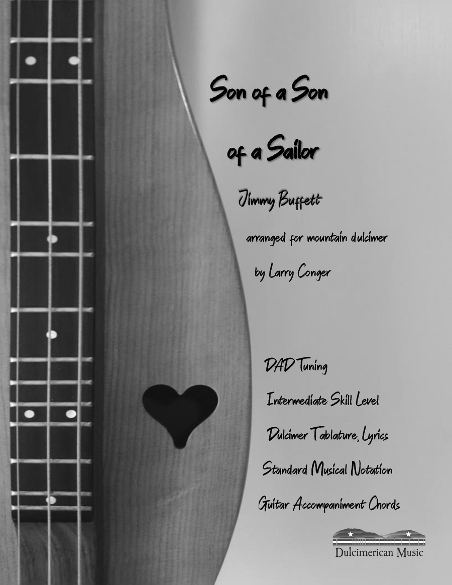 Son Of A Son Of A Sailor Dulcimer scores gallery preview page 1