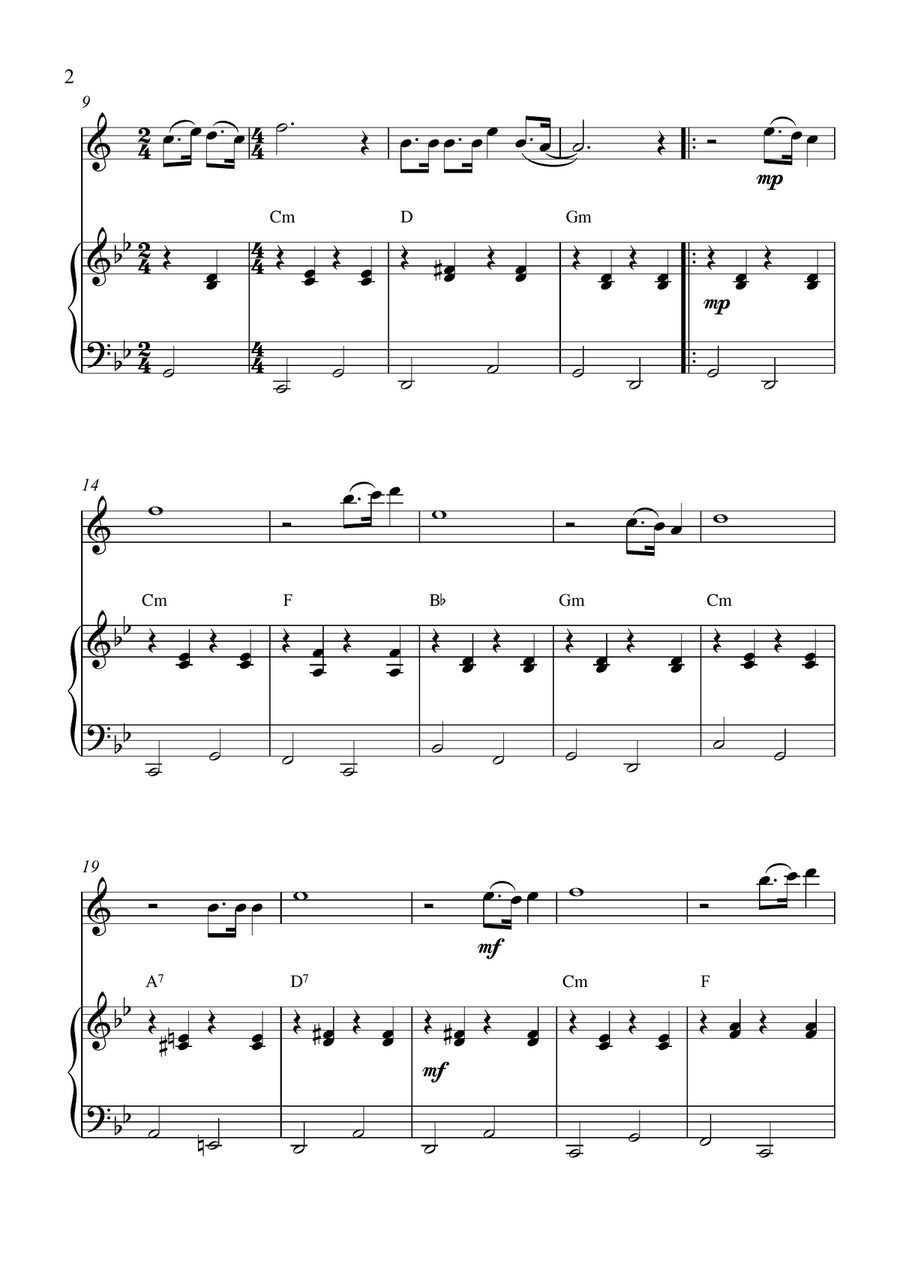 Emmanuelle Emmanuelle Soprano Saxophone scores gallery preview page 2