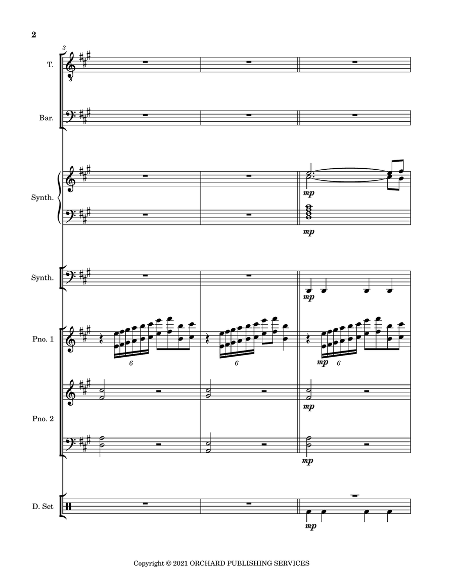 Worthless - Score Only Small Ensemble scores gallery preview page 2