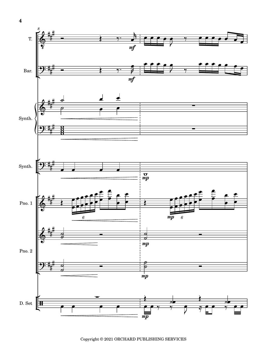 Worthless - Score Only Small Ensemble scores gallery preview page 4