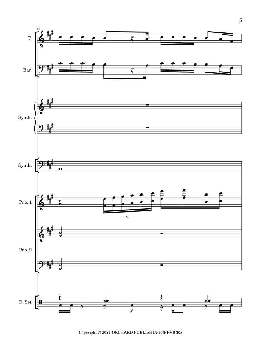 Worthless - Score Only Small Ensemble scores gallery preview page 5