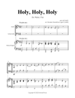Holy, Holy, Holy for Piano Trio