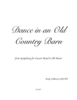Dance in an Old Country Barn - from Symphony for Concert Band in Bb Minor