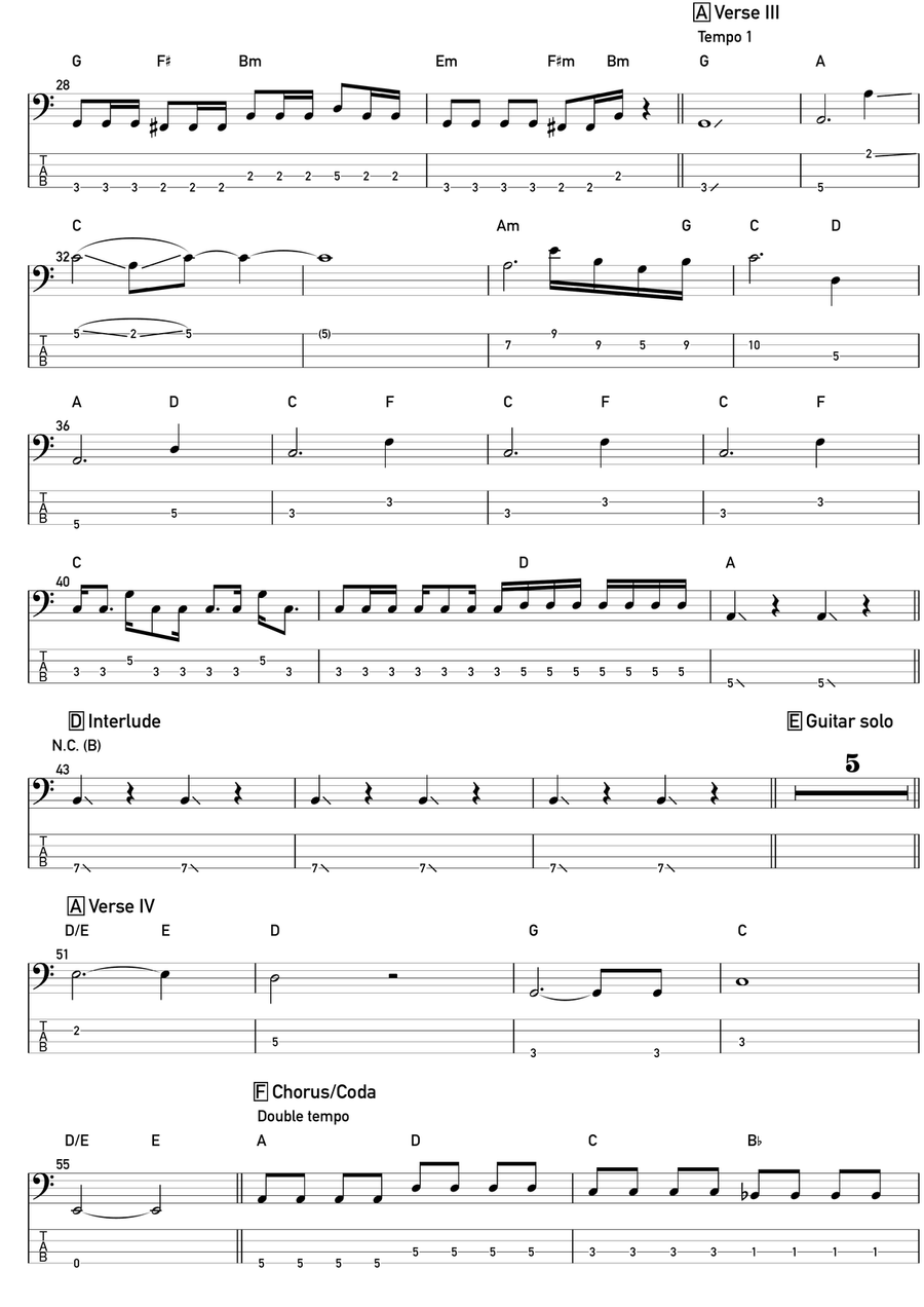 Princes Of The Universe Acoustic Guitar scores gallery preview page 2
