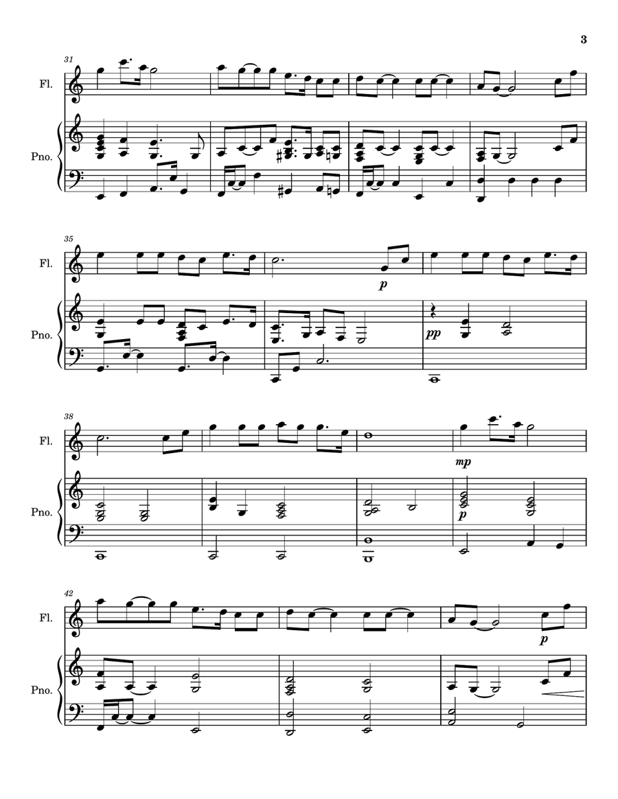 Were You There - Flute Solo for Good Friday and Holy Week Flute Solo scores gallery preview page 4