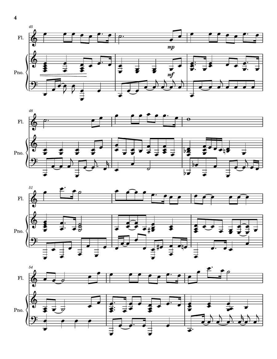 Were You There - Flute Solo for Good Friday and Holy Week Flute Solo scores gallery preview page 5