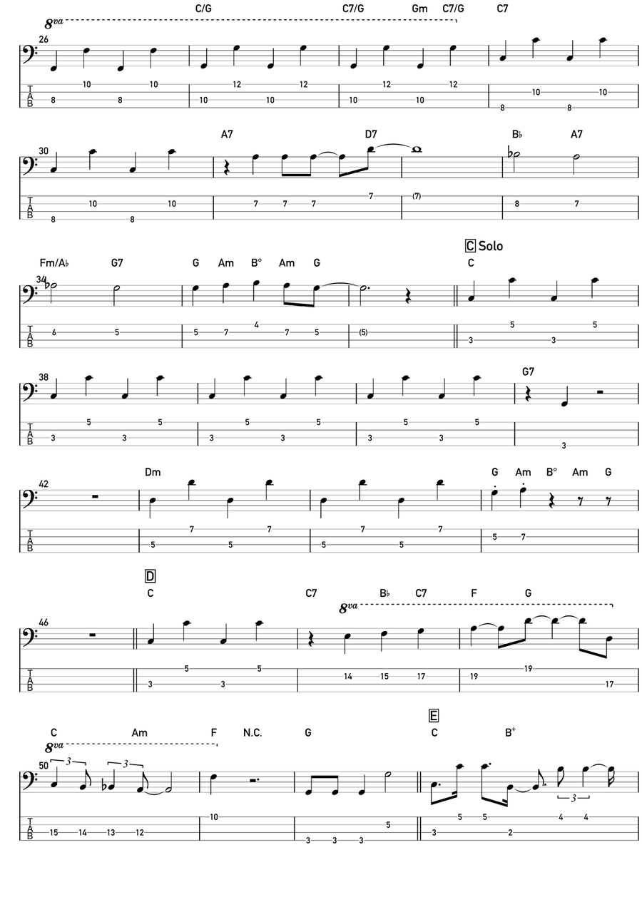 Seaside Rendezvous Acoustic Guitar scores gallery preview page 2