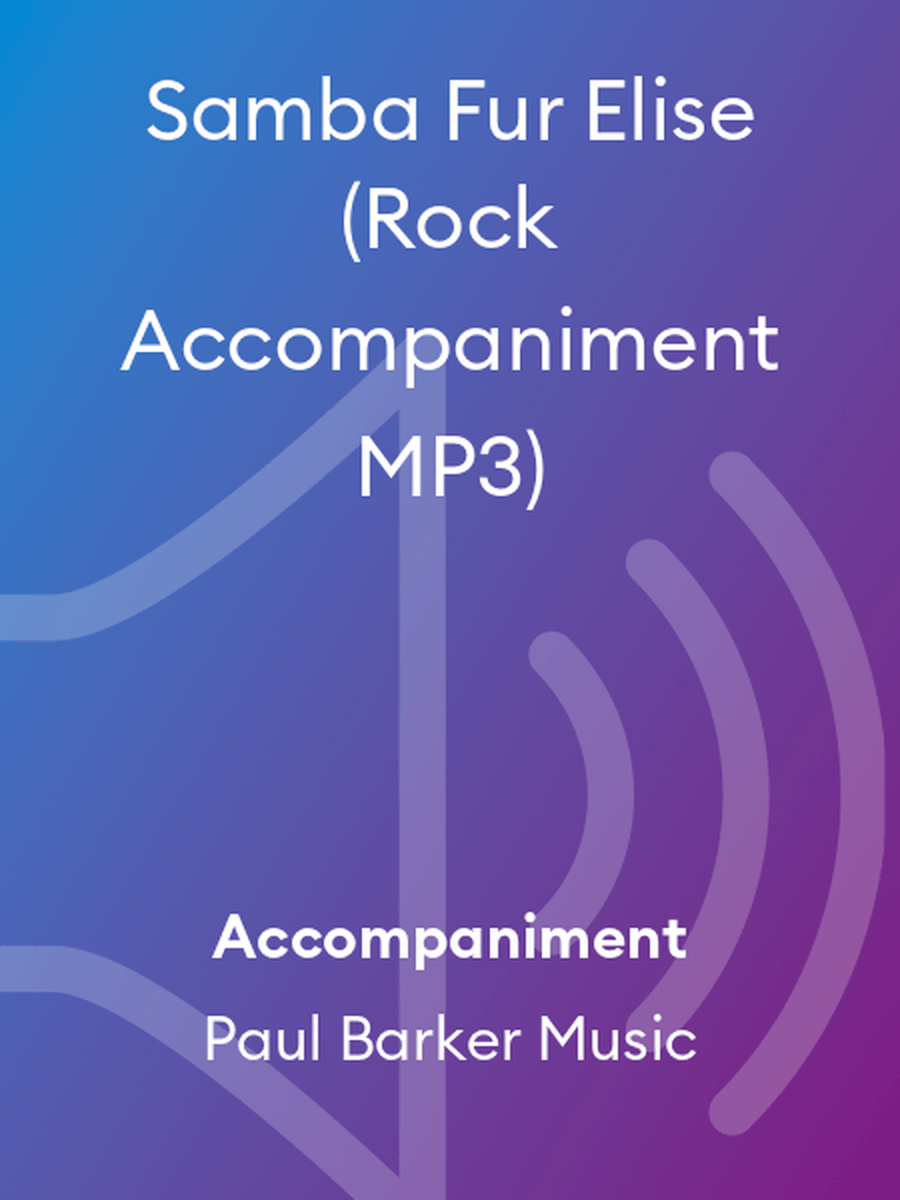 Samba Fur Elise (Rock Accompaniment MP3) Bass Guitar scores gallery preview page 1