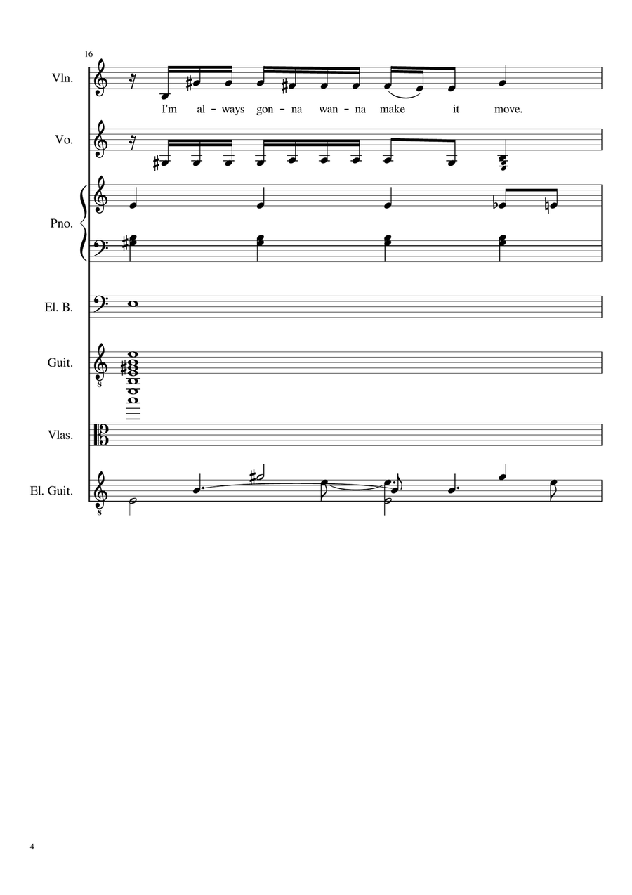 The Climb The Climb A Cappella scores gallery preview page 4