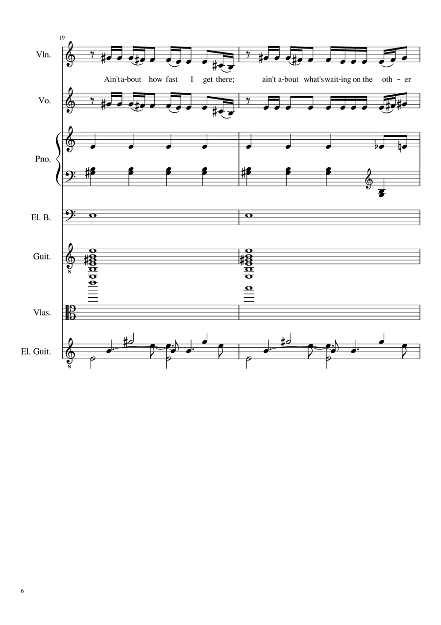 The Climb The Climb A Cappella scores gallery preview page 6