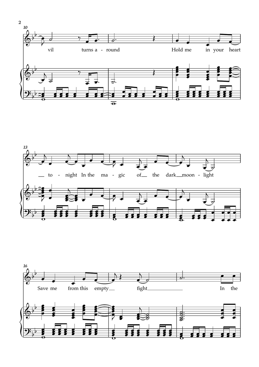Abracadabra Abracadabra Piano, Vocal scores gallery preview page 2