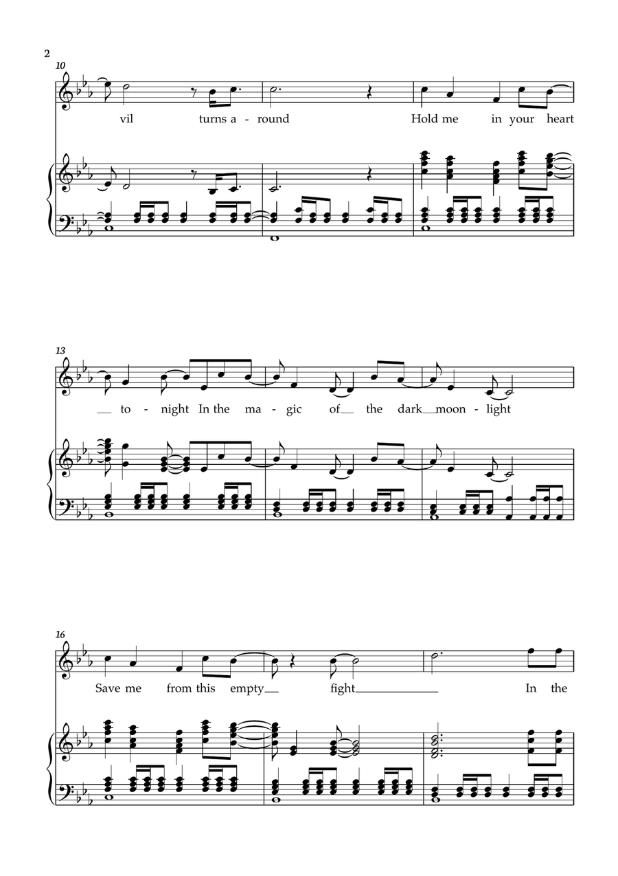 Abracadabra Abracadabra Piano, Vocal scores gallery preview page 2