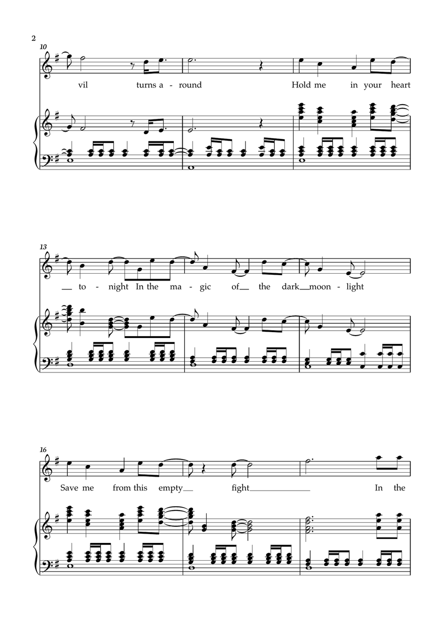 Abracadabra Abracadabra Piano, Vocal scores gallery preview page 2