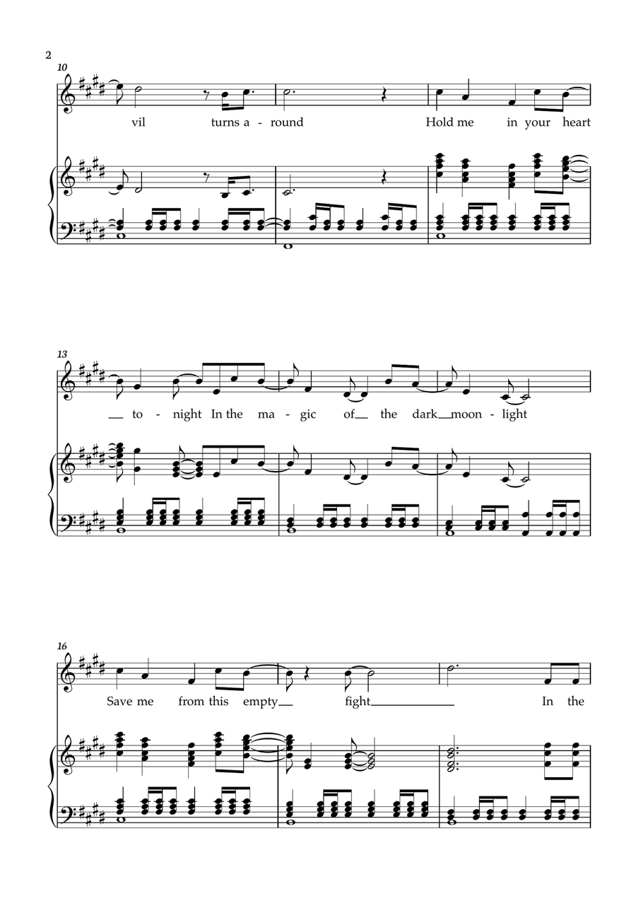 Abracadabra Abracadabra Piano, Vocal scores gallery preview page 2
